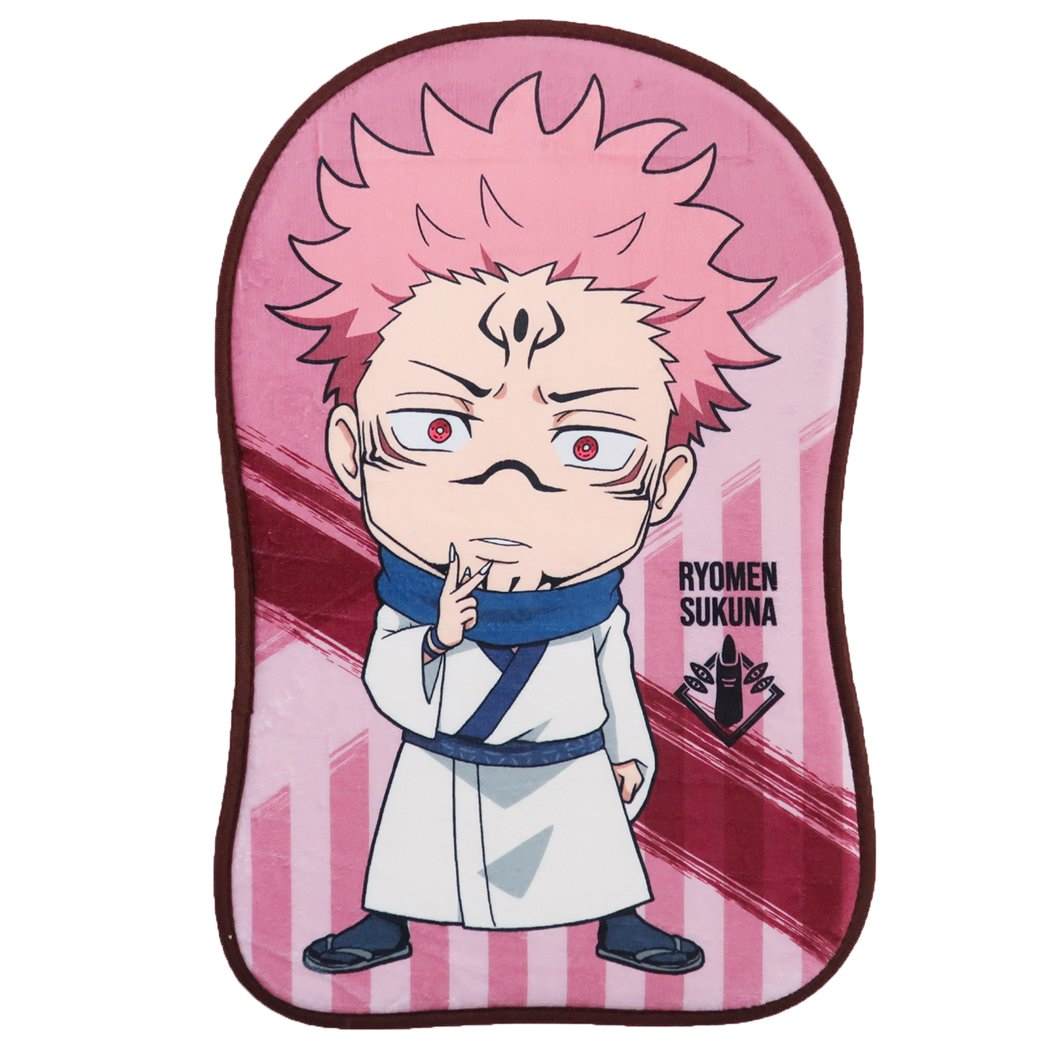 呪術廻戦 アニメキャラクター インテリア ダイカット マット 両面宿儺 インドア ミニマット 少年ジャンプ グッズ プレゼント 男の子