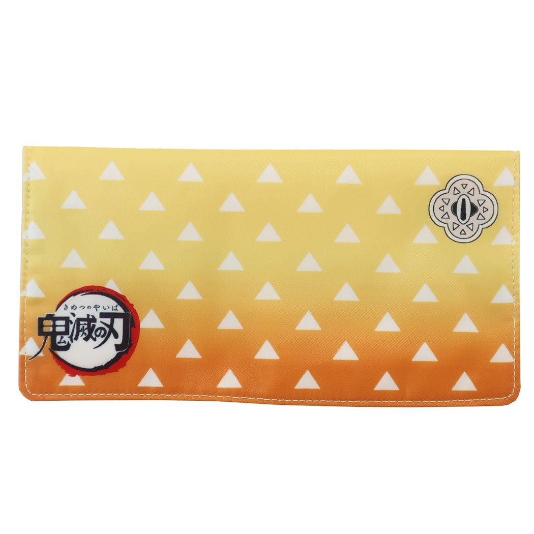 不織布マスク携帯ケース 鬼滅の刃 我妻善逸 抗菌 フラット マスクポーチ 少年ジャンプ ケイカンパニー プレゼント 男の子