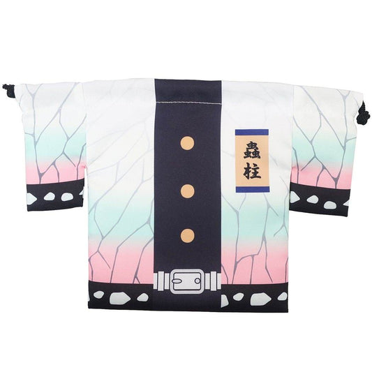 巾着袋 鬼滅の刃 羽織風 巾着 少年ジャンプ 胡蝶しのぶ 小物入れ プレゼント 男の子 女の子 ギフト