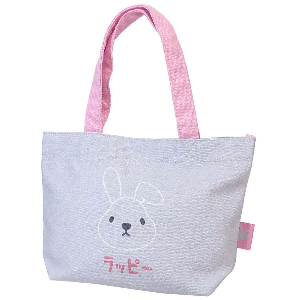 ラッピー ランチバッグ ミニトート グレー ケイカンパニー