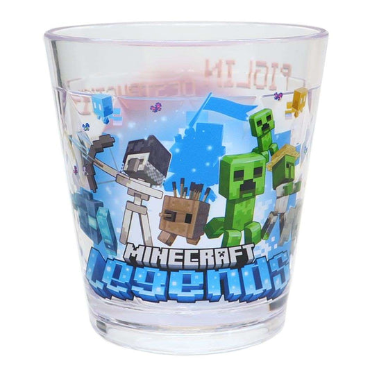 プラコップ マインクラフトレジェンズ キラキラクリアカップ クリア Minecraft Legends ケイカンパニー
