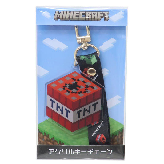 マインクラフト アクリルキーチェーン Minecraft キーホルダー ゲームキャラクター TNT火薬