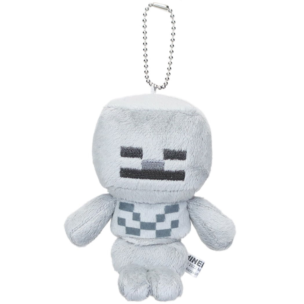 マインクラフト ボールチェーンマスコット Minecraft ミニぬいぐるみ ゲームキャラクター スケルトン プレゼント 男の子 女の