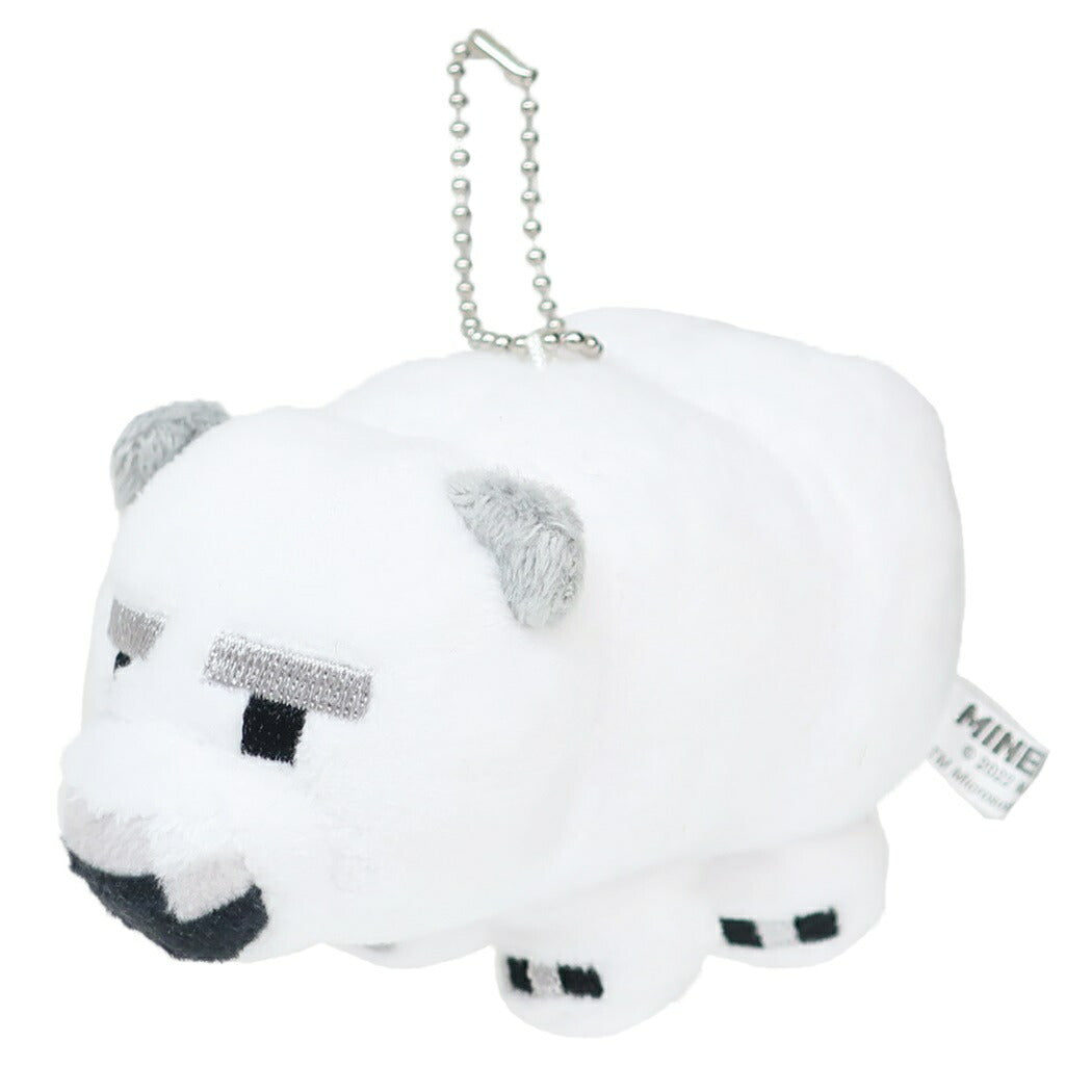 マインクラフト ゲームキャラクター ミニぬいぐるみ ボールチェーンマスコット シロクマ Minecraft プレゼント 男の子 女の子