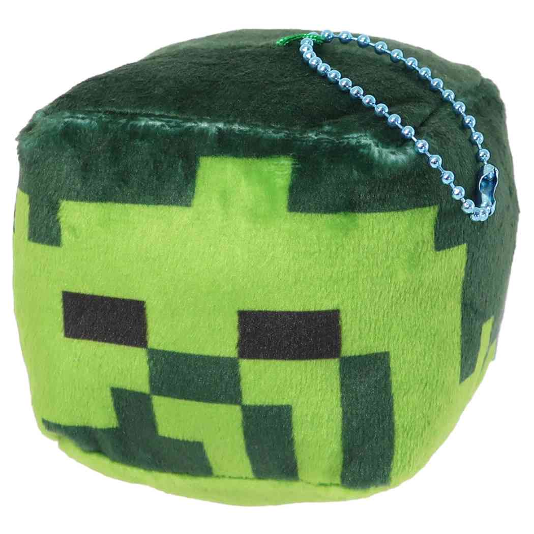 マインクラフト キューブ ボールチェーンマスコット ミニ ぬいぐるみ ゾンビ Minecraft プレゼント 男の子 女の子 ギフト