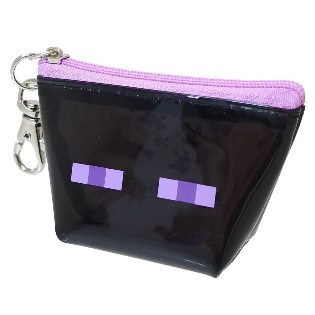 マインクラフト グッズ ミニポーチ ゲームキャラクター 船型ミニクリアポーチ エンダーマン