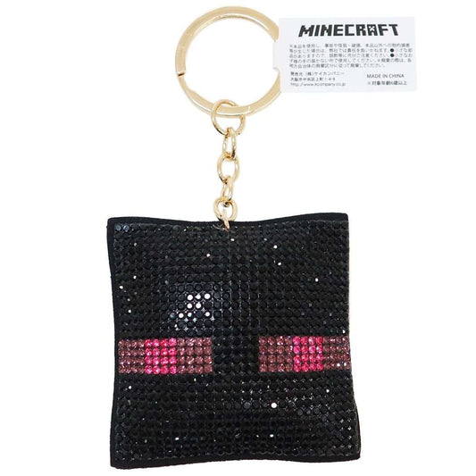 マインクラフト キーホルダー キラキラキーチェーン エンダーマン Minecraft プレゼント 男の子 女の子 ギフト