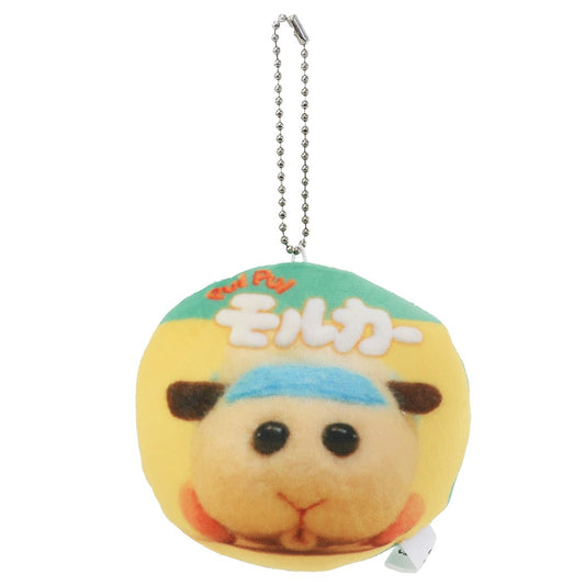 PUIPUIモルカー ミニクッションボールチェーン マスコットキーホルダー キャラクター アビー プレゼント 男の子 女の子 ギフト