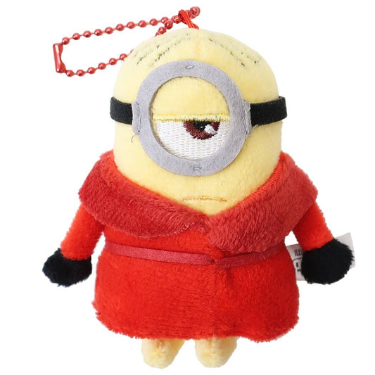 マスコット ミニオンズフィーバー ミニ ぬいぐるみ ボールチェーン ユニバーサル映画 グッズ ナイトウェア スチュアート プレゼン