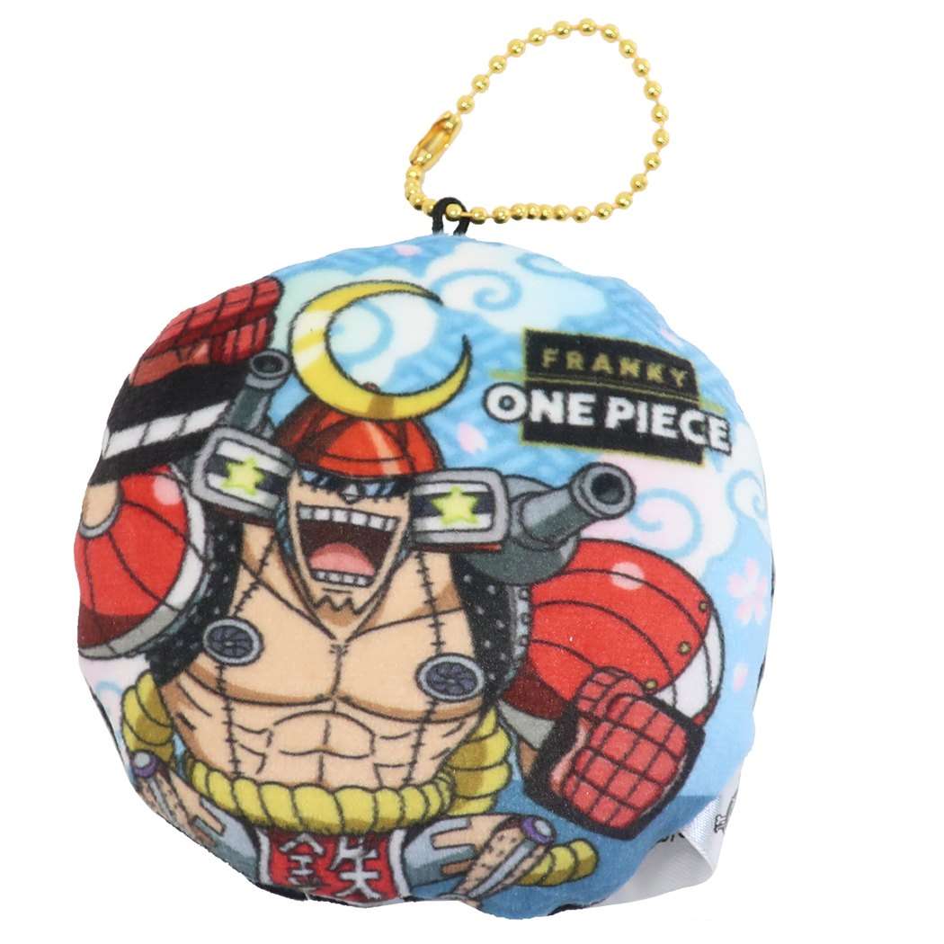 ワンピース ONE PIECE グッズ ミニ ぬいぐるみ アニメキャラクター もっちり ボールチェーン マスコット フランキー 少年ジャンプ