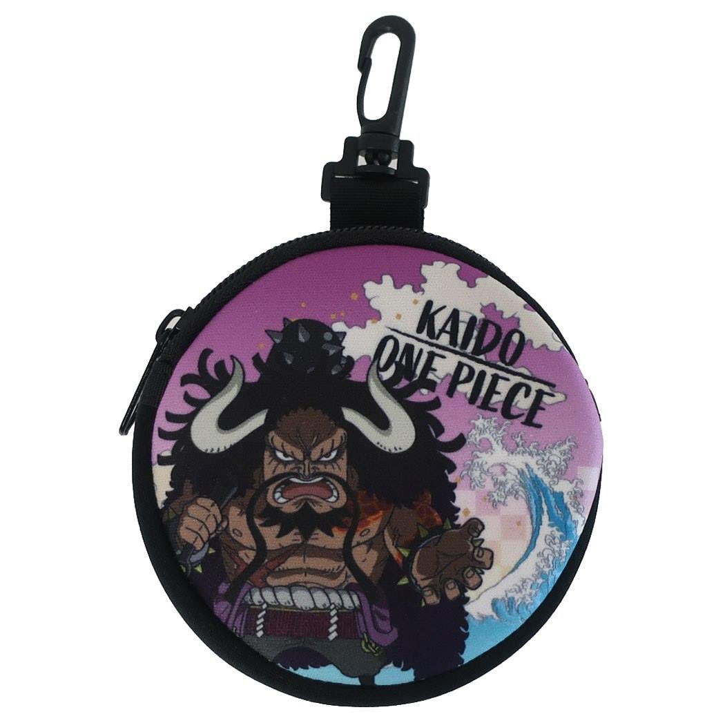 ミニポーチ ワンピース ONE PIECE 丸型 カラビナ付き ポーチ カイドウ 少年ジャンプ ケイカンパニー プレゼント 男の子 女