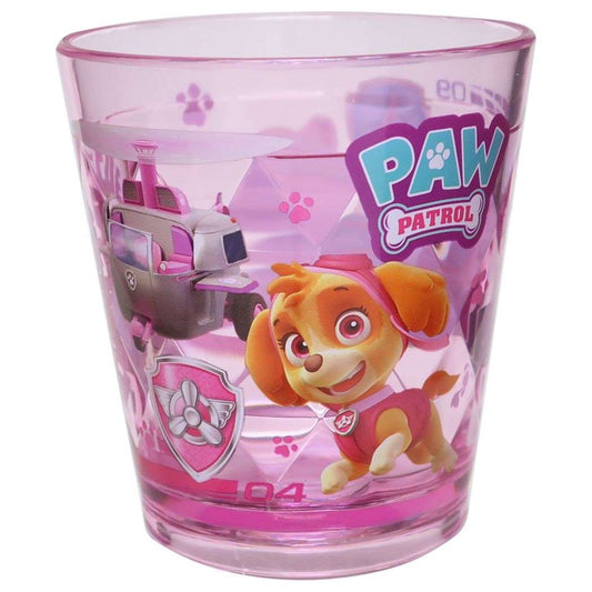 プラカップ パウパトロール キラキラクリアカップ2 スカイ＆エベレスト キッチン雑貨