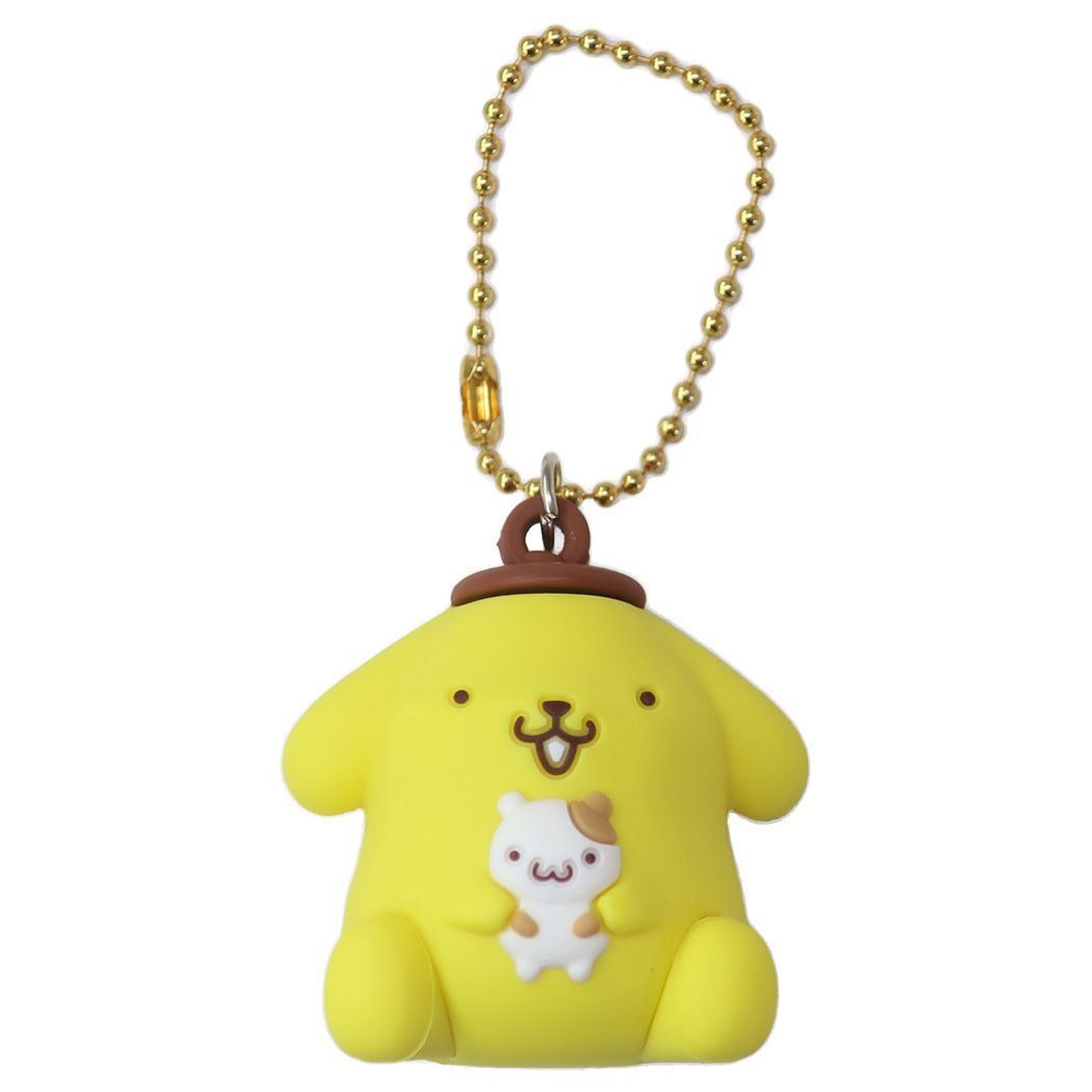ポムポムプリン キャラクター キーホルダー PVCマスコット4