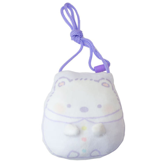 すみっコぐらし サンエックス キャラクター ポシェット ぬいぐるみネックポーチ しろくま