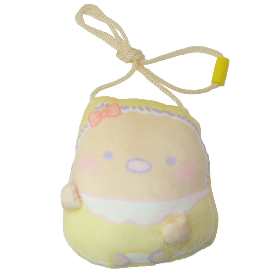 すみっコぐらし サンエックス キャラクター ポシェット ぬいぐるみネックポーチ とんかつ