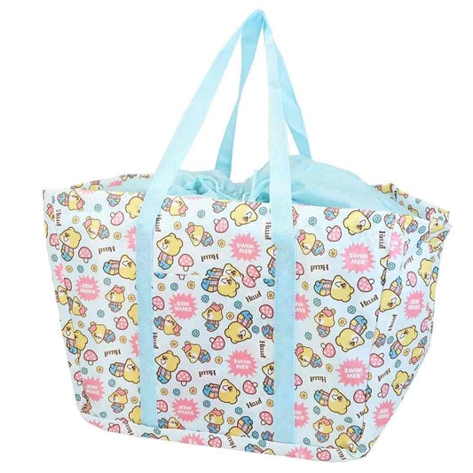 スイマー SWIMMER レジかごエコバッグ お買い物バッグ きのこ ブルー ケイカンパニー お買い物かばん かわいい 女子向け プレゼント