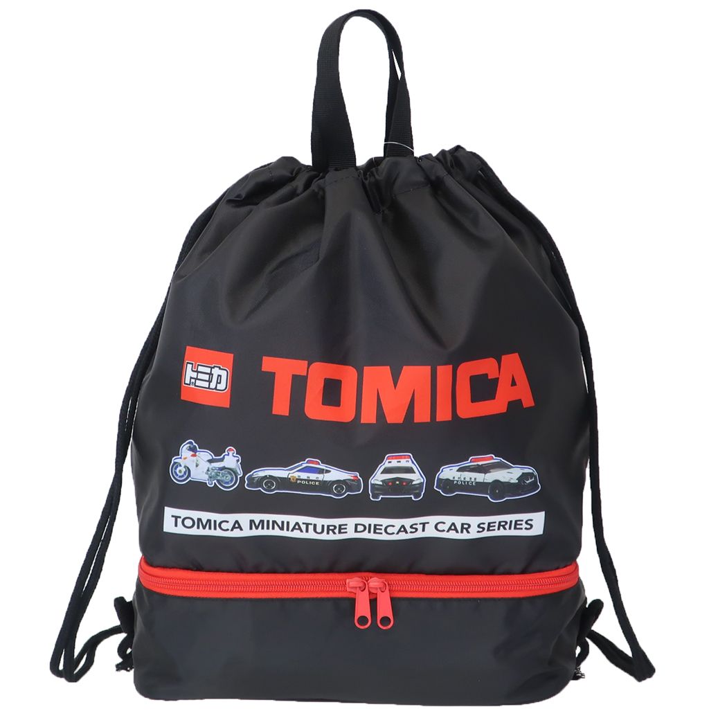 トミカ 2層ナップ TOMICA プールバッグ キャラクター