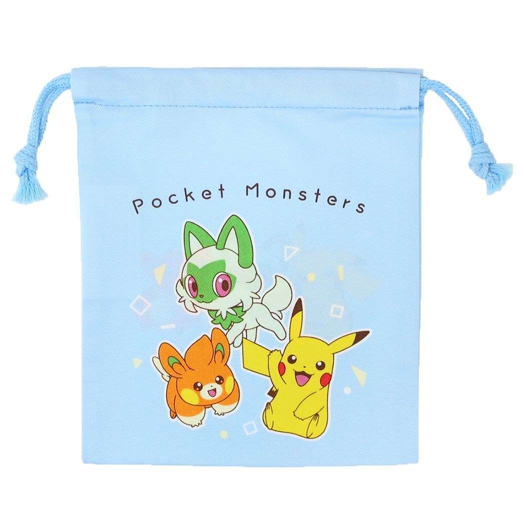 ポケットモンスター キャラクター巾着 巾着袋 S サックス ポケモン キャラクター