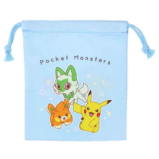 ポケットモンスター キャラクター巾着 巾着袋 S サックス ポケモン キャラクター