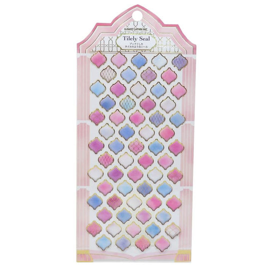 シールシート グッズ タイルリーシール おしゃれ PASTEL MOROCCO プレゼント 男の子 女の子 ギフト