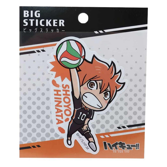 ハイキュー 耐水耐光 デコステッカー ビッグ シール 日向翔陽 少年ジャンプ カミオジャパン DECOシール プレゼント 男の子 女の