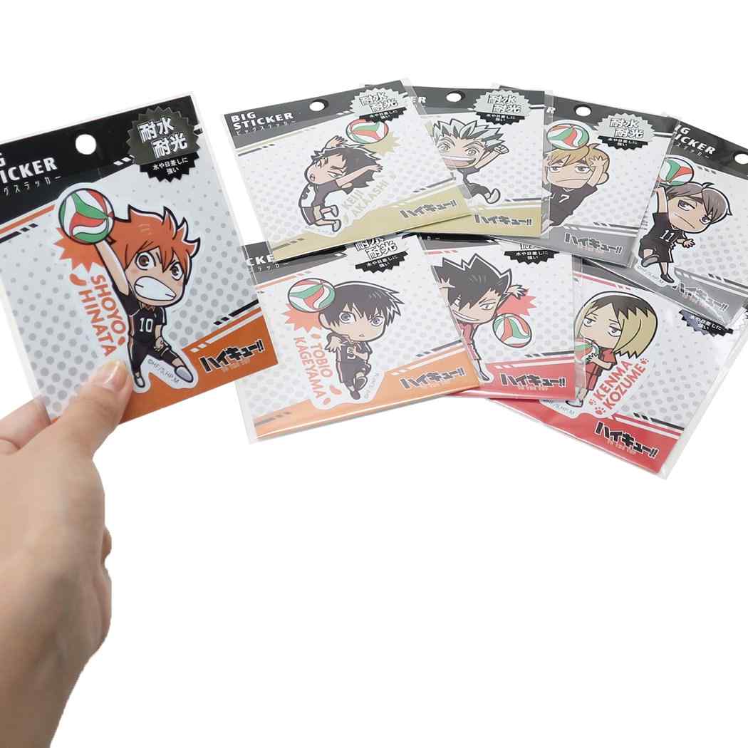 耐水耐光 デコステッカー ハイキュー ビッグ シール 赤葦京治 少年ジャンプ カミオジャパン DECOシール プレゼント 男