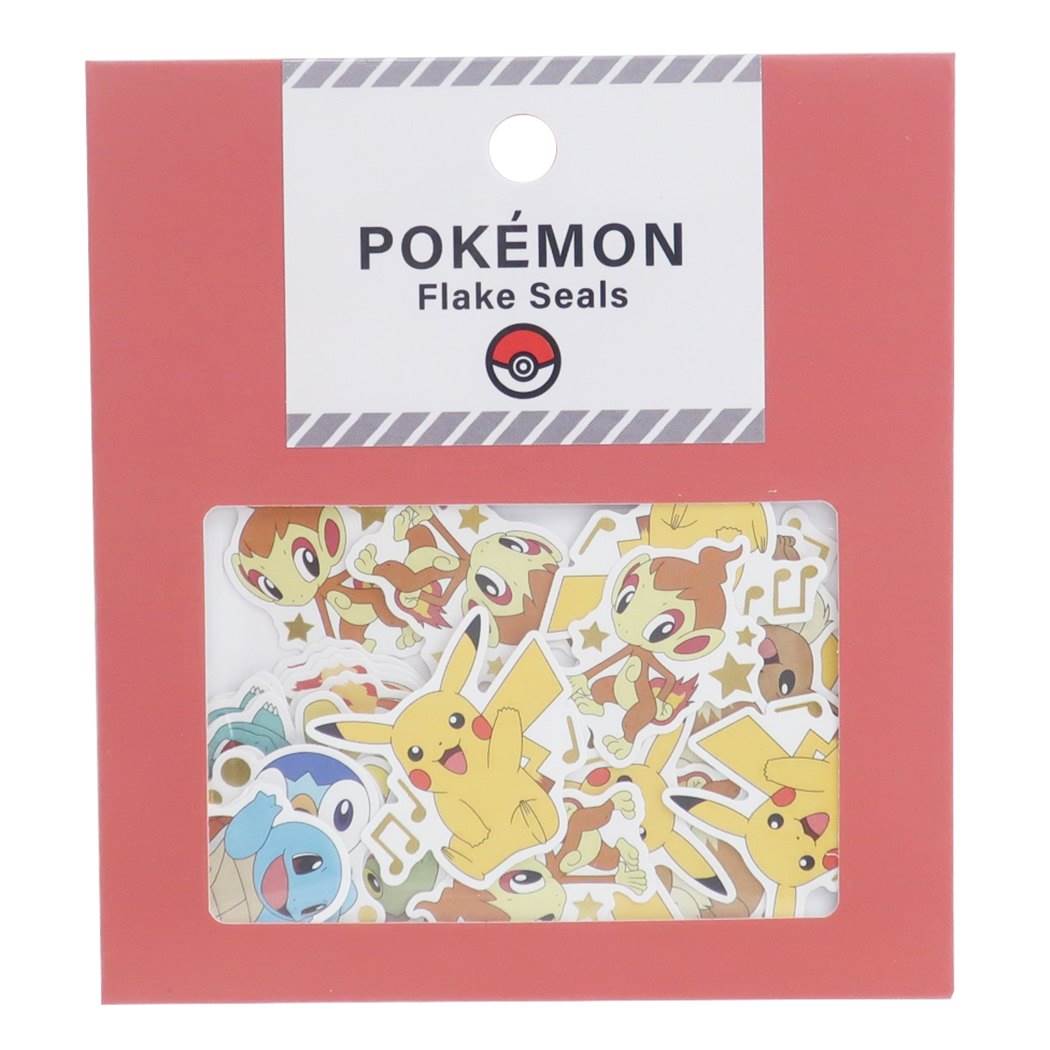ポケットモンスター フレークシール ミニシールセット POKEMON ポケモン キャラクター グッズ プレゼント 男の子 女の子 ギフ