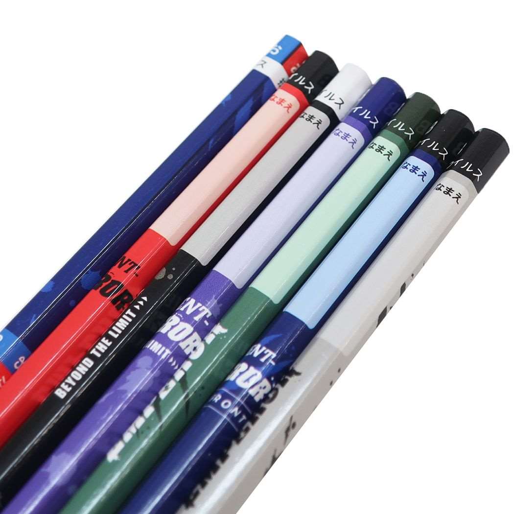 鉛筆 ANCIENT EMPEROR 抗菌 かきかたえんぴつB ボーイズステーショナリー 新入学 グレー カミオジャパン プレゼント