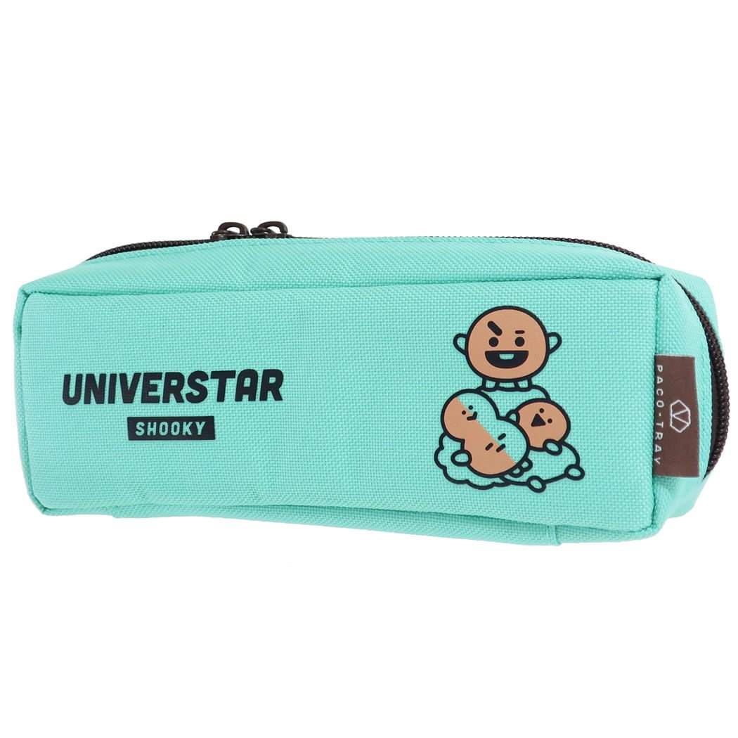 BT21 商品 筆箱 キャラクター パコトレー ペンケース UNIVERSTAR SHOOKY プレゼント 男の子 女の子 ギフト