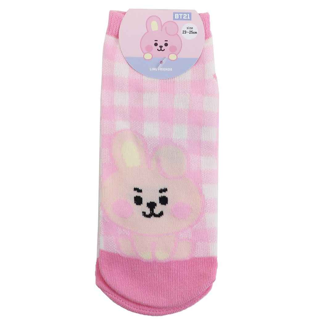 BT21 レディースソックス LINE FRIENDS 女性用 靴下 キャラクター プレゼント 男の子 女の子 ギフト