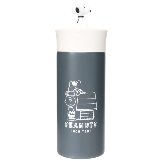 スヌーピー キャラクター 保温保冷水筒 モチーフ付ステンレスボトル300ml ハウス ピーナッツ プレゼント 男の子 女の子 ギフト