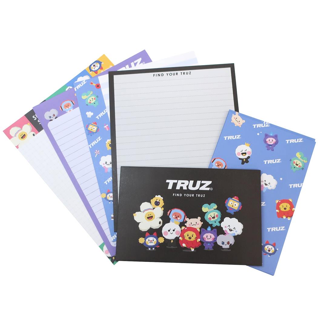 TRUZ 商品 手紙セット LINE FRIENDS キャラクター ボリュームアップレターセット プレゼント 男の子 女の子 ギフト