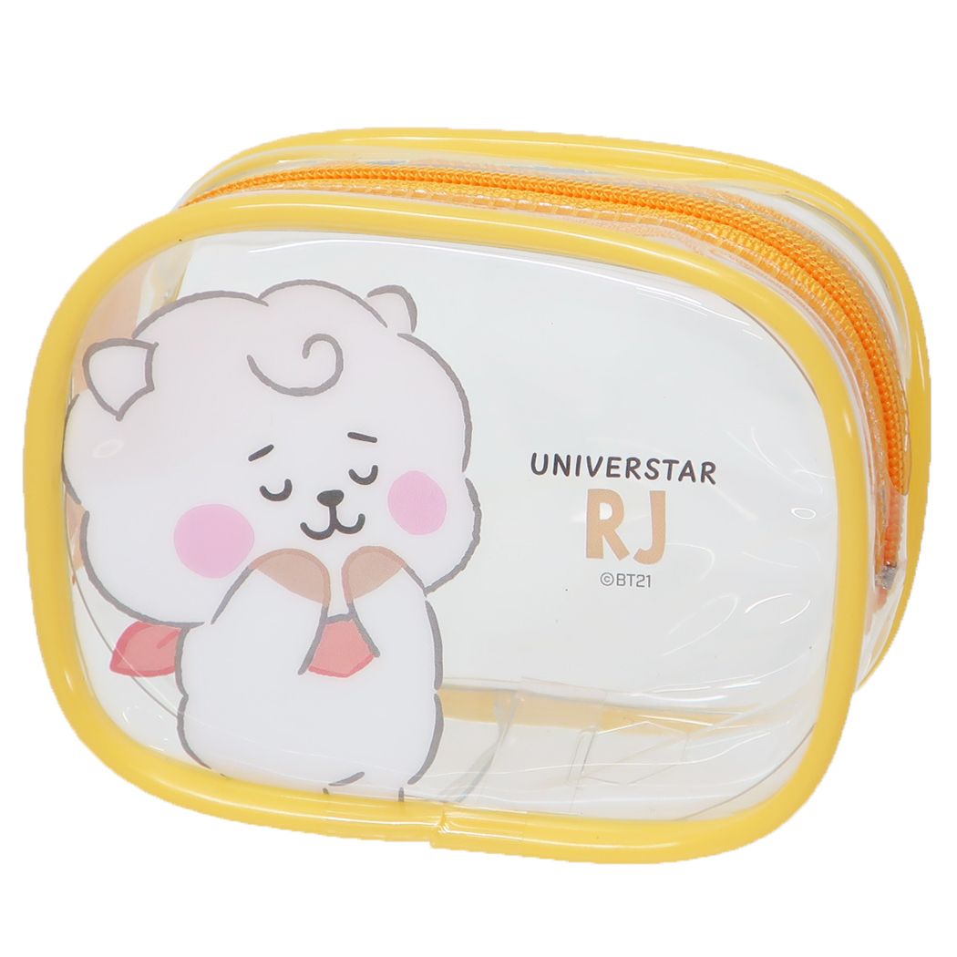 BT21 商品 ミニポーチ キャラクター BOXミニポーチ RJ プレゼント 男の子 女の子 ギフト