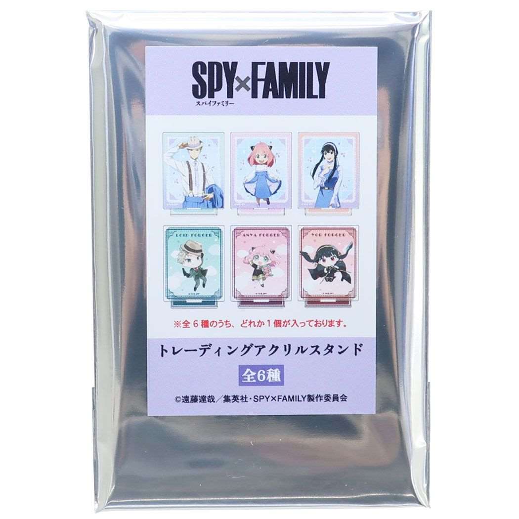スパイファミリー SPY FAMILY トレーディングアクリルスタンド 全6種 6個入セット 少年ジャンプ コレクション雑貨 アニメキャラクター MIX