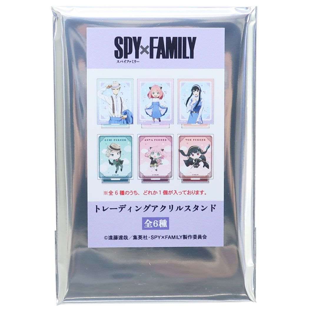 スパイファミリー SPY FAMILY グッズ コレクション雑貨 少年ジャンプ アニメキャラクター トレーディングアクリルスタンド 全6種