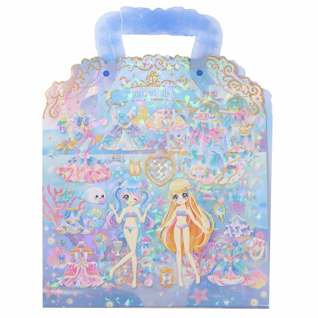 きせかえシール おでかけFOR GIRLSシール SHERBET DROP カミオジャパン プレゼント 男の子 女の子 ギフト