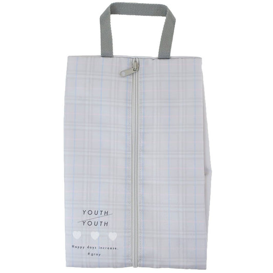 シューズバッグ 体育館靴かばん ファスナー付きスリムタイプ YOUTH YOUTHE 新入学 カミオジャパン プレゼント 男の子 女の