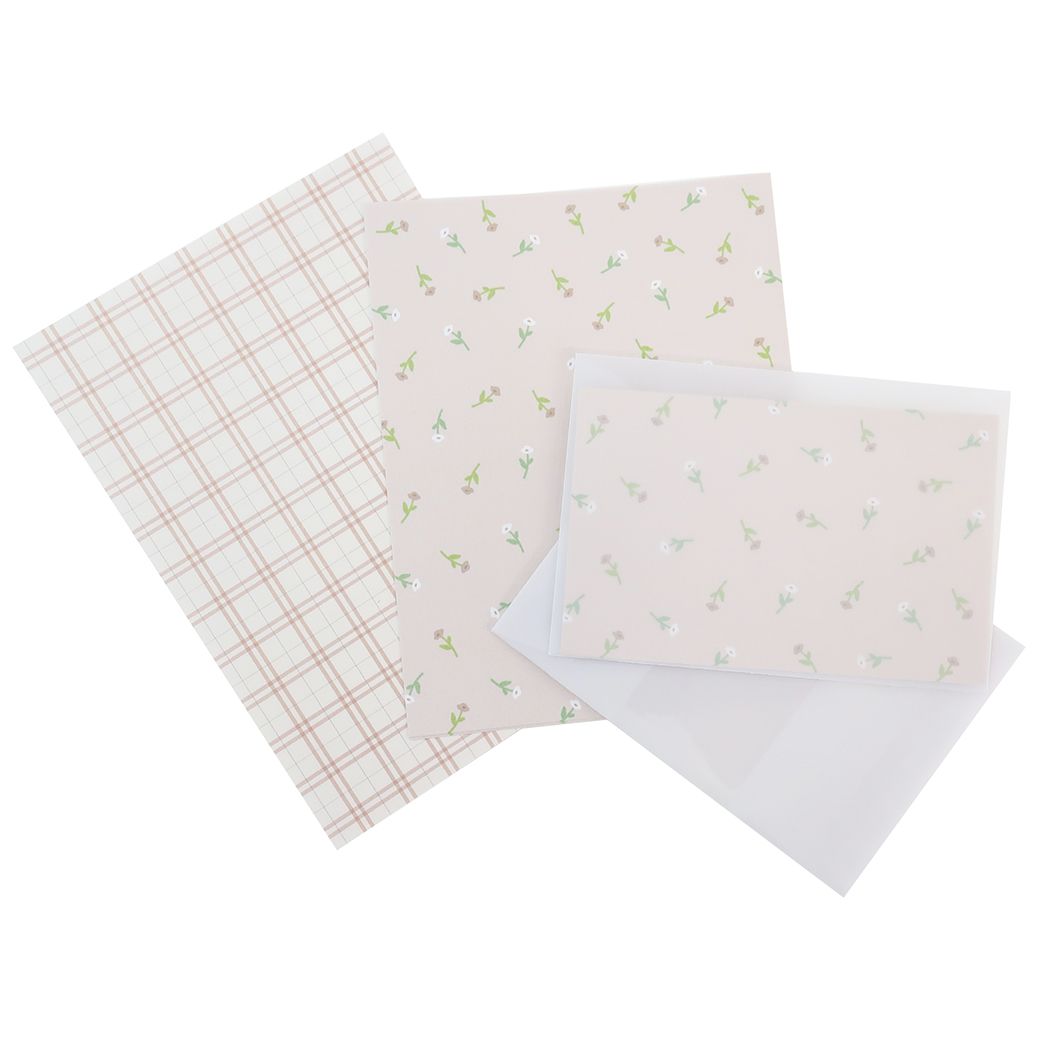ミニレターセット 2PATTERNS LETTER ベージュ カミオジャパン プレゼント 男の子 女の子 ギフト