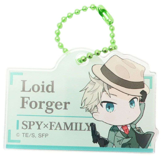 スパイファミリー SPY FAMILY 少年ジャンプ アニメキャラクター キーチェーン アクリルクリップキーホルダー ロイド プレゼント