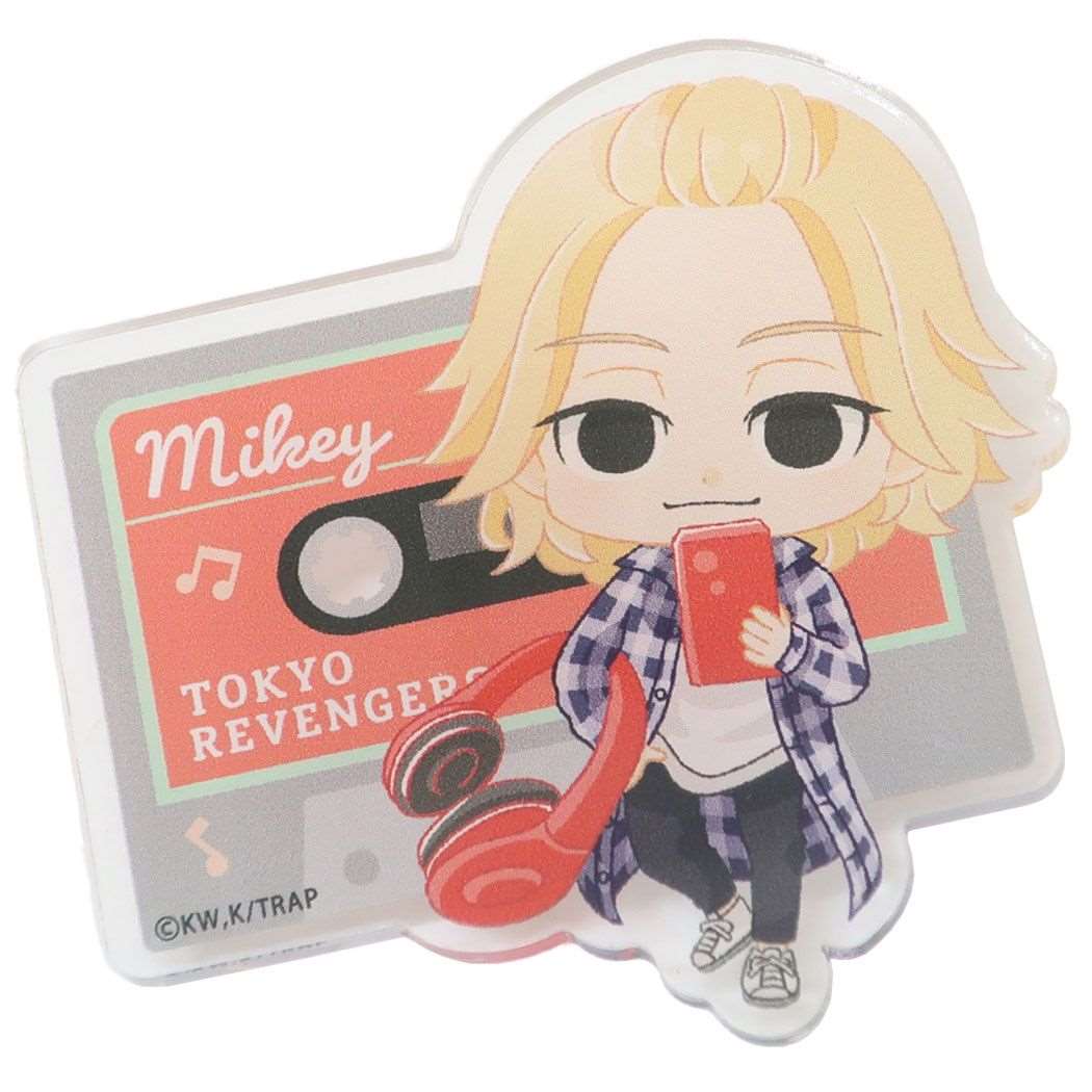 東京リベンジャーズ アクリルクリップ 少年マガジン クリップ アニメキャラクター ENJOY MUSIC 佐野万次郎 私服 プレゼント