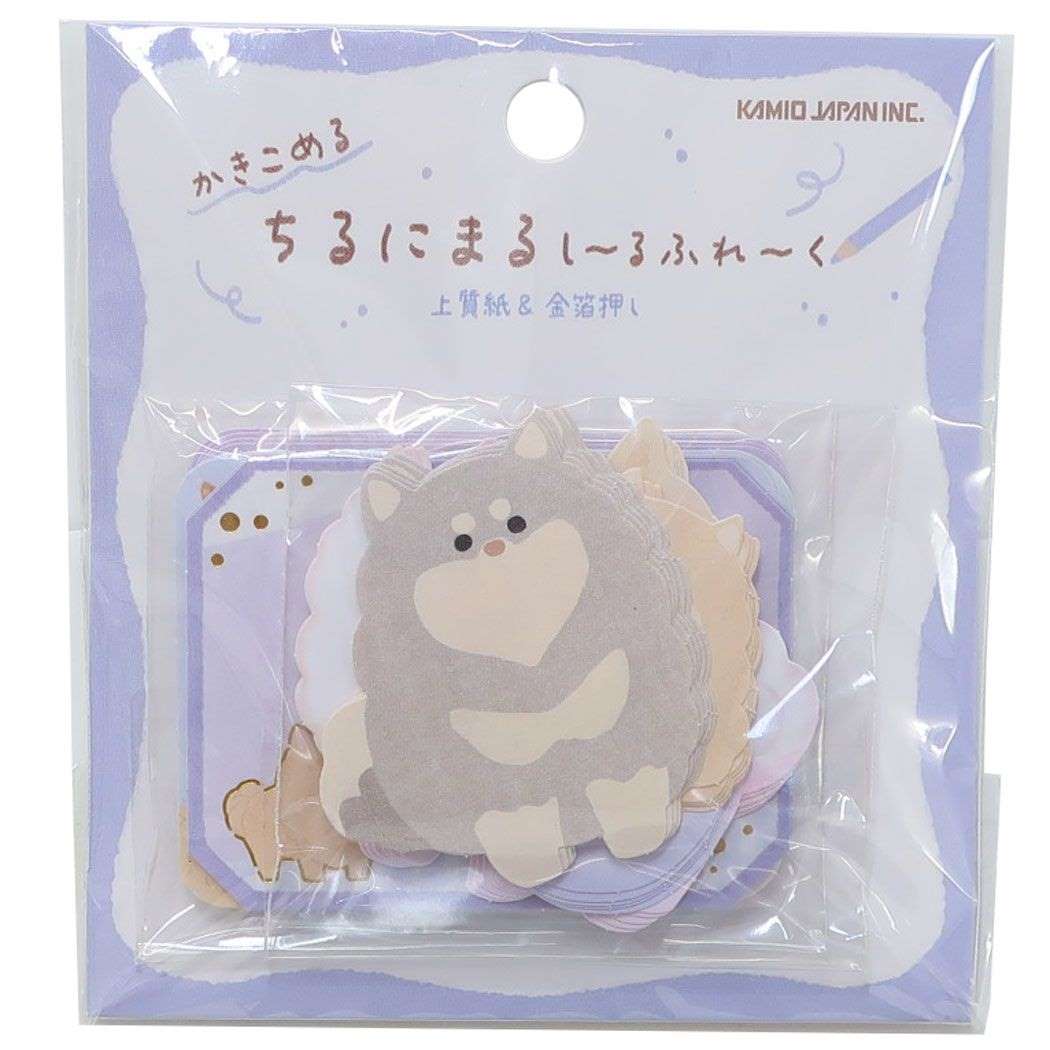 フレークシール ちるにまるシールフレーク ぽめらにあん カミオジャパン プレゼント 男の子 女の子 ギフト