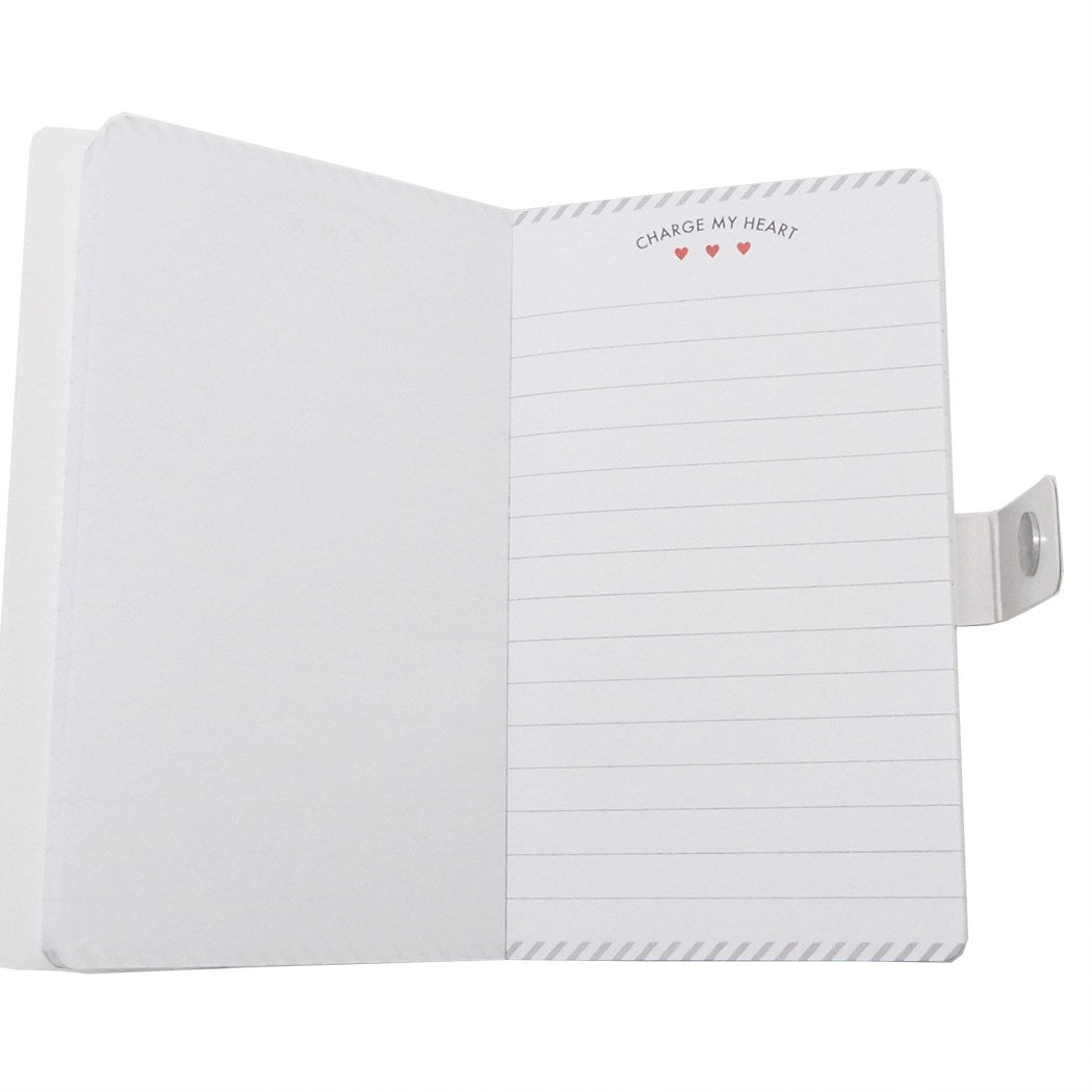 スマホカバーメモ 新入学 新学期準備 メモ帳 ステーショナリー グッズ CHARGE MY HEART カミオジャパン 筆記用具 プレゼント