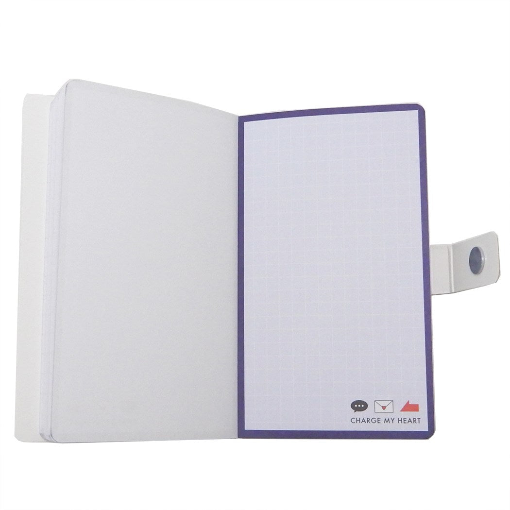 スマホカバーメモ 新入学 新学期準備 メモ帳 ステーショナリー グッズ CHARGE MY HEART カミオジャパン 筆記用具 プレゼント