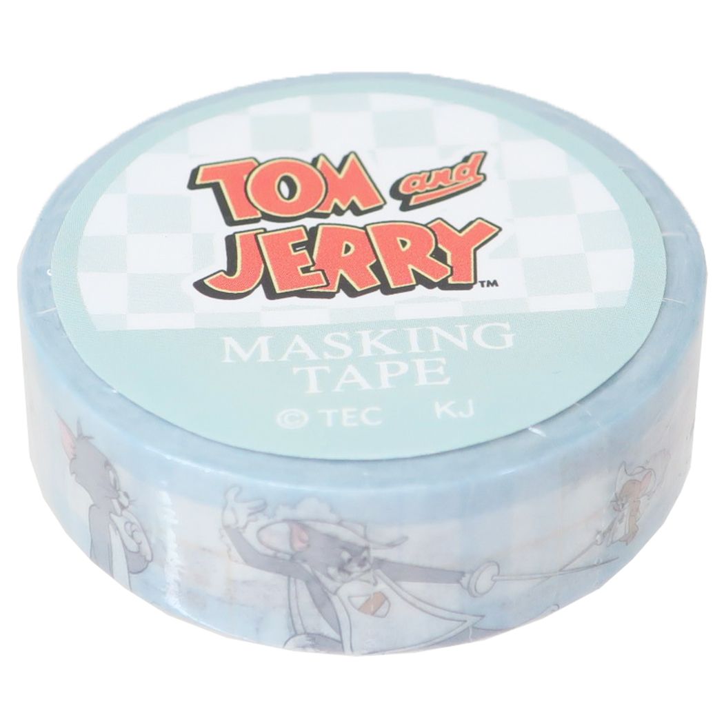 トムとジェリー グッズ マスキングテープ キャラクター 15mmマステ ファニーデザイン