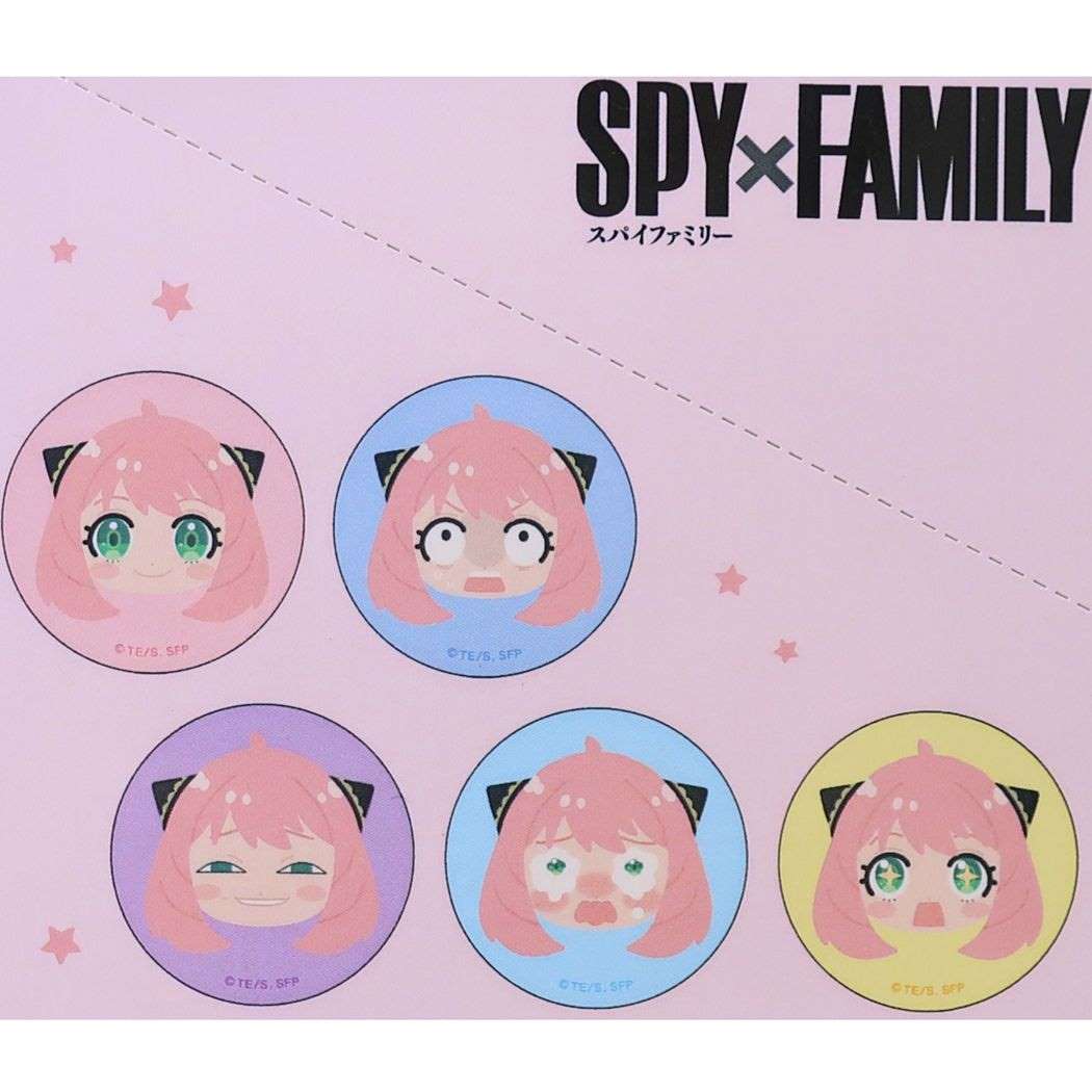 スパイファミリー SPY FAMILY 少年ジャンプ アニメキャラクター 缶バッジ アーニャフェイス缶バッジ 全10種