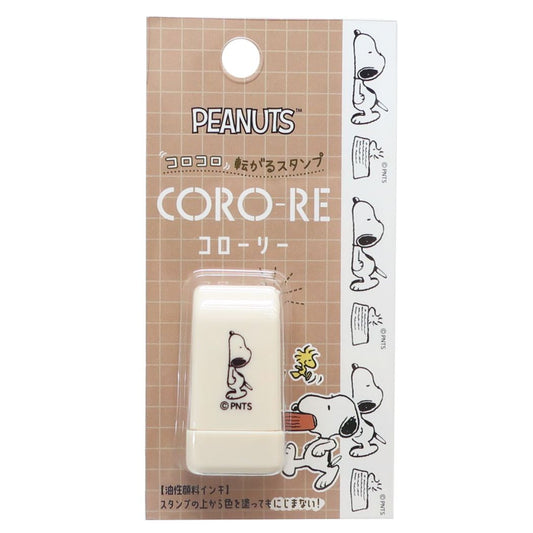 スヌーピー CORO-RE コローリー 転がるスタンプ はんこ スヌーピー エサバコ ピーナッツ キャラクター