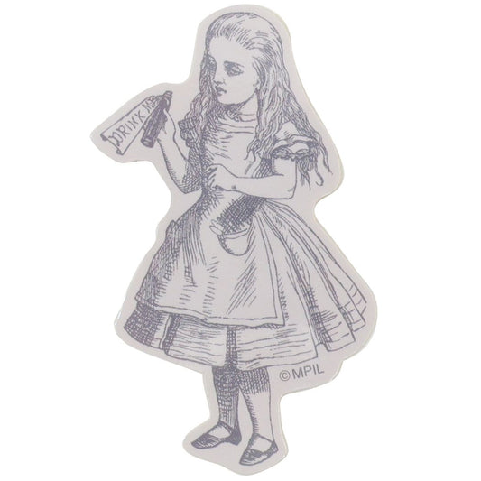 マクミランアリス ミニデコステッカー ダイカットシール アリス THE MACMILLAN ALICE キャラクター