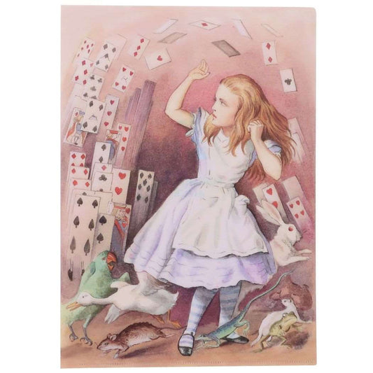 マクミランアリス グッズ クリアフォルダー THE MACMILLAN ALICE キャラクター A4シングルクリアファイル