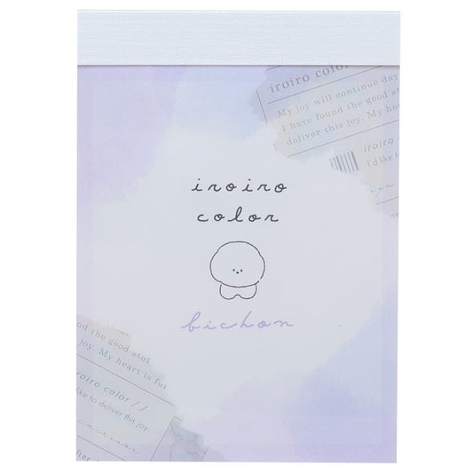 メモ帳 iroiro color ミニミニメモ ビション 新入学 新学期準備文具