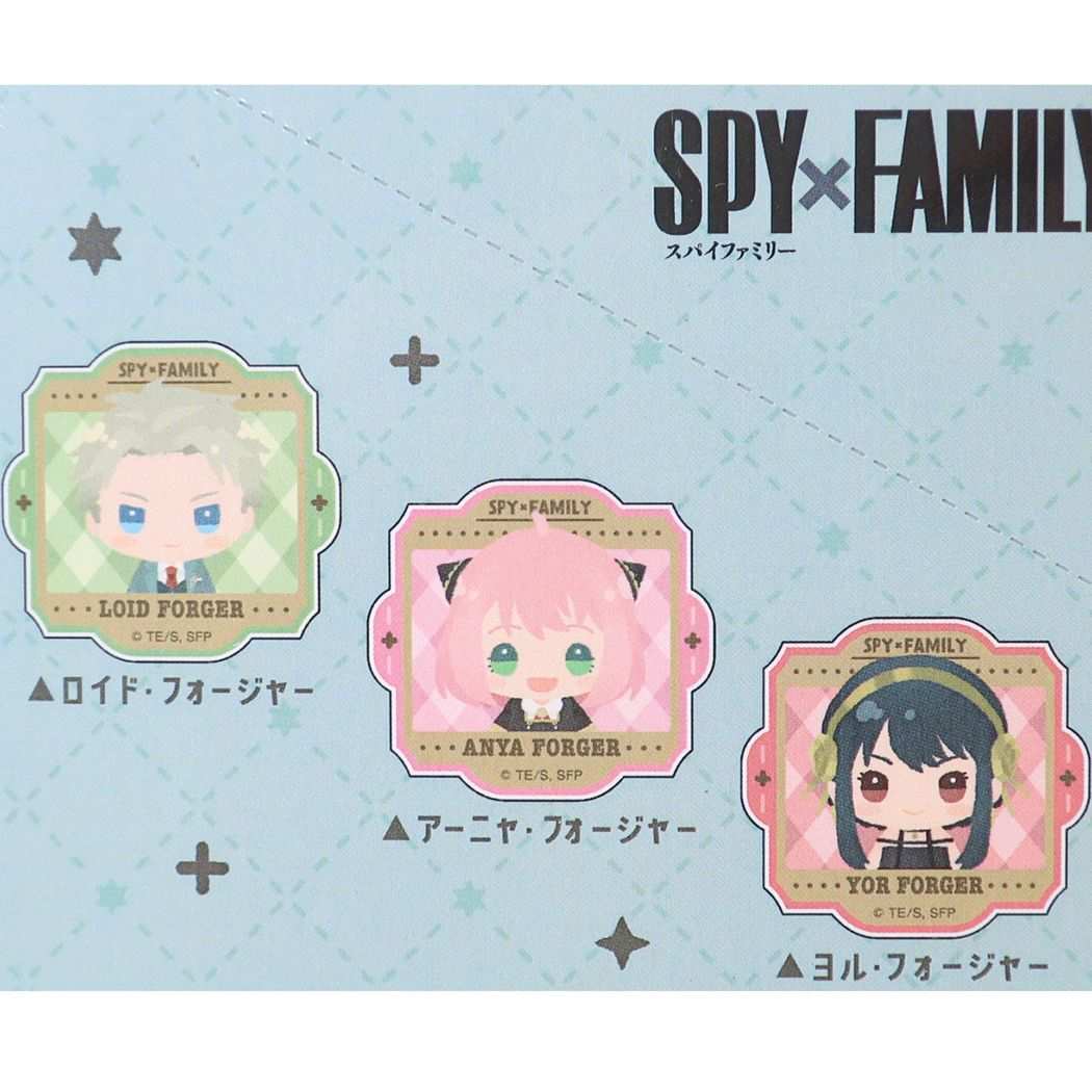 スパイファミリー SPY FAMILY クリップ トレーディングアクリルクリップ 全6種 6個入セット ちまっこ 少年ジャンプ カミオジャパン